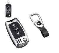 LSPBFB88 Car key chain for Bentley Continental Mulsanne Flying Spur Bentayga, Classic Keychain for Keys can Hang Key nice Anti-Lost Keyring Replacement Key Fob Holder Unisex,Silver