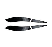 Lspbfkq Car Headlight Eyebrows For VW For Golf MK6 2008 2009 2010 2011 2012 2013 Car Rear Tail Light Lamp Eyelid Trim Cover 1Set(Carbon Fiber style)