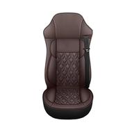 Lspbfkq Car Seat Covers 1 Piece Universal Truck Lorry Bus Big Auto Seat Cushion Cover Mat Interior Accessories(Style A -Dark Brown)