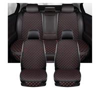 Lspbfkq Car Seat Covers For CHEVROLET All Models For Cruze For Blazer For Captiva For Camaro For Aveo Pu Leather Car Seat Cover Cushion Interior Accessories(Black Red 5 Seat)