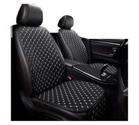 Lspbfkq Car Seat Covers For CHEVROLET All Models For Cruze For Blazer For Captiva For Camaro For Aveo Pu Leather Car Seat Cover Cushion Interior Accessories(Black White 2 Seat)