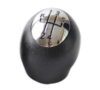 Lspbfkq for Vauxhall for Movano/for Vivaro,ABS/Leather 5/6 Speed Car Gear Shift Knob Head Gear Stick Knob Cap Cover(ABS Chrome 5 Speed)