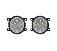 Lspbfkq Front Bumper Fog Light For CR-Z For CRZ For Crosstour For Pilot For Grace For Ballade Car Fog Lamp 8000LM 30W White Yellow 12V Light Fog Lamp Assembly(9 Led White)