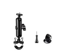 Lspbfkq Motorcycle Navigation Bracket For Hero 13 12 11 10 9 8 For Insta360 X3 X4 DJI Osmo Action 5 4 3 360° Motorcycle Handlebar Holder Bike Bracket(A)