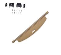 Lspbfkq Retractable Rear Trunk Parcel Shelf For Chery For Tiggo 5X 4 Pro 2017-2024 Trunk Cargo Curtain Car Interior Storage Trunk Partition Cover(Beige)