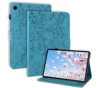 LSPCASA Case for Samsung Galaxy Tab A11+ /A11 Plus 11 Inch 2025 SM-X230 SM-X235 SM-X236B Folio Flip PU Leather Protective Case with Pen Holder and Stand Function Tablet Case Blue