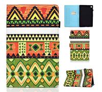 LSPCASA Lenovo Tablet Case Lenovo M10 Plus 3rd Gen Case PU Leather Material Stand Folio Cover Shell With Pen Holder Auto Wake/Sleep Lenovo M10 Plus 3rd Gen 10.6 Inch Case Ethnic Style