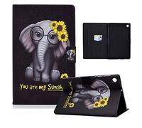 LSPCASA Samsung A8 Tablet Case For Samsung Galaxy Tab A8 10.5 2022/2021 SM-X200/X205/X207 Stand Function Protective Case Auto Wake/Sleep Galaxy A8 Tablet Case Elephant