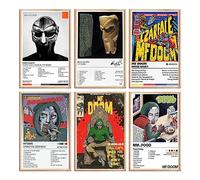 LSPDAG MF DOOM Music Album Poster MM...FOOD,Operation Doomsday,Super What,Born Like This,Madvillain(No Frame, 20x30cm-6pcs)