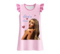 Lspoer Carpenter Nightie Girls Short Sleeve Sleepwear Pyjamas Carpenter Sabrina Girls Nightdress