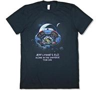 LSQ&SL ELO Electric Light Orchestra Jeff Lynne Orbit Alone 2016 Tour T Shirt New(Large)