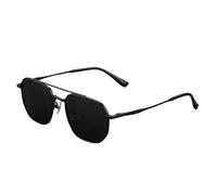 LSQBDFC Sunglasses Titanium Classic Double Bridge Men Outdoor Driving Night Vision Shades Anti-glare Fishing Uv400-no-polarised