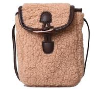 LSQCSN Small Crossbody Bag for Women, Minimalist Autumn/Winter Bag Shoulder Crossbody Soft Shoulder Bag Over the Shoulder Bag with Toggle Button for Travelling, Party, Shopping