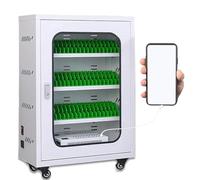 LSRFXF Rechargeable Mobile Phone Storage Locker, Lockable Mobile Phone Charging Station, USB Rechargeable Mobile Phone Storage, Mobile Charging Cabinet for School Airport