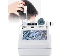 LSRFXF Skin Diagnosis Hair Analyzer, Scalp Detector Follicle 5 in 1, LCD Screen Digital Scanner for Skin & Hair Analysis, Skin Analysis Machine for Home & Salon Use