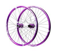 LSRRYD Thru Axle BOOST Wheel Set 15 * 110/12 * 148mm Mountain Bike Wheelset 26/27.5/29inch Double-layer Rim 7-12S Disc Brake Front Rear Wheels(27.5" Purple B,1 pair)