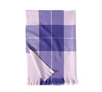LSSHPZLFC Scarf Women Winter Long Blanket Scarves Warm Check Shawl Wraps Ladies Spinning Tassel Stole Scarf-Light Purple