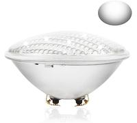 LSSHQ PAR56 LED Pool Bulb Pool Lamp IP68 Waterproof AC/DC 12V Swimming Pool Underwater Lighting (Color : Cold White, Power : 45W)