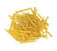 LSTTBO 2. Adjustable Plastics Leg Rings 1-100 Sequential Set Waterfowl Markers for Poultry & Farm Records Numbered Leg Bands for Poultry