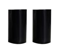 LSTTBO 2pack Colorful Acrylic Cue Ferrules Billiard Pool Stick Gasket for Professional Jump Break Shot Tournament Grade