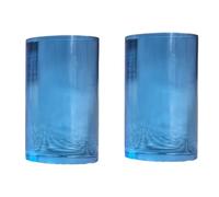 LSTTBO 2pack Colorful Acrylic Cue Ferrules Billiard Pool Stick Gasket for Professional Jump Break Shot Tournament Grade