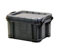 LSTTBO Clear Storage Box With Locking Lid Portable Jewelry Container For Pocket Purse Organizing Beads Small Items Small Box