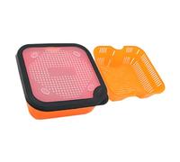 LSTTBO Durability Aerated Baits Container Saltwater Fishing Accessory Organizers for Parasites Shrimp Fishing Accessories Light Weight Tackle Box