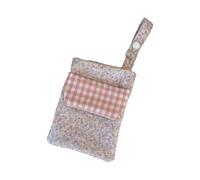 LSTTBO Flower Print Pencil Case Double Compartment Nurse Utility Bag for Nursing Professional Study Supplies Multipurpose Nurse Pen Pouches