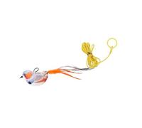 LSTTBO Life Like Bird Cats Toy with Squeaky Sound Feathered for Indoor Funny Entertainment Supply Cats Toy