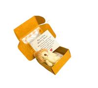 LSTTBO Miniture Stuffed Bear with Hypoallergenics Fabric Elegant Gift Packaging Plushes Toy for Kids Parties and Traveling Portable Soft Plushes Toy Gift