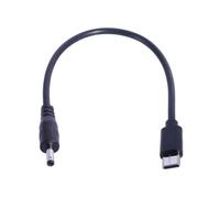 LSTTBO USB C to 3.5mmx1.35mm Adapter Cable Type Male to 5V Power Adapter Connector Charging for Camera Table Lamp USB to Charging