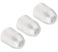 LSTYLE Dart Flight Accessory: Back Balance - Champagne Rings with Added Weight for PRO Dart Flights - Clear White