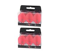 LSTYLE Dart Flights: L1 PRO Standard - for Soft Tip and Steel Tip Darts - Red