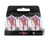 Lstyle Dart Flights: L1 PRO Standard Shape - Dart Flights for Soft Tip and Steel Tip Darts - Gemini