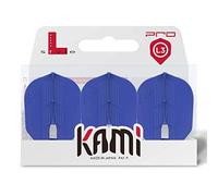 L-style champagne flight kami shape, dark blue