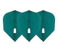 LSTYLE Dart Flights: L3 PRO Kami Small Standard Shape - Ultra Flexible - for Soft Tip and Steel Tip Darts - Green