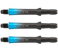 LSTYLE Dart Shafts: L-Shaft Carbon - Two Tone Ombre Gradient Stems - Blue 260 in-Between Length