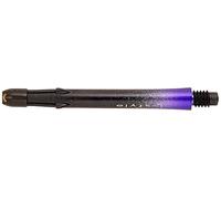 LSTYLE Dart Shafts: L-Shaft Carbon - Two Tone Ombre Gradient Stems - Purple 330 Medium/Long Length
