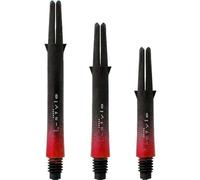 LSTYLE Dart Shafts: L-Shaft Carbon - Two Tone Ombre Gradient Stems - Red 190 Short Length