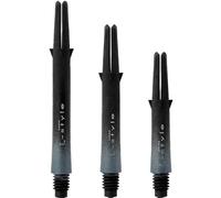 LSTYLE Dart Shafts: L-Shaft Carbon - Two Tone Ombre Gradient Stems - Silver 190 Short Length