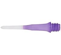 LSTYLE Original Lippoint Dart Tips, Soft Tip Dart Points, 2BA Thread, Normal Length, 2 Tone Purple