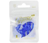 Lstyle Dart Tips: Premium Lippoint - Plastic Soft Dart Points - Two Tone Ombre Gradient Color - Dark Blue