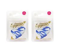 LSTYLE Premium Lippoint - 2-Tone Ocean Blue - 60 Count - Regular Length - Soft Tip Points - 2BA Thread