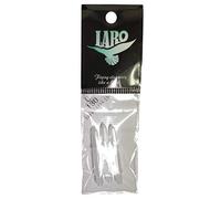 LSTYLE x Laro Dart Shafts: Plastic Nylon Shaft - for Soft Tip and Steel Tip Darts - Clear 130 (Extra Short)