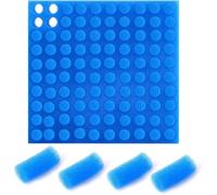 LSUWDE 100pcs Nasal Aspirator Hygiene Filters,Foam Sponge Nasal Aspirator Filters Accessory, Replacement for NoseFrida Nasal Aspirator Filters - BPA, Phthalate & Latex-Free