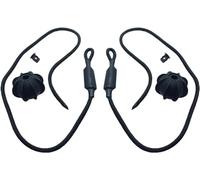 LSUWDE 2 Pcs Car Parcel Shelf Cords, Roof Rack Attachment Straps, Universal Car Rear Parcel Shelves Holding Cord, Tonneau Cover Strap Cord Hanging Rope Car Accessories