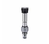 LSV6 08 2NOSP M DC24V DC12V AC220V AC110V Manual Threaded Inserted Valve Two-Position Two-Way Normally Open Check Valve(2nosp-m,DC24V-MANUAL)