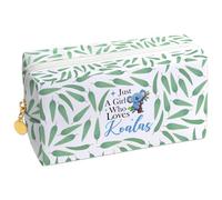 LSVGSAK Koala Lovers Zipper Pouch Toiletry Travel Cosmetic Makeup Bag Organizer Koala Gifts for Women Mothers Day Birthday Christmas Animal Lover Themed Gifts for Women Bestie Friend Wife Sisters
