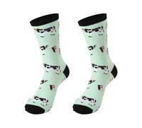 LSVGSAK Novelty Cow Socks, Animal Lover Cows Themed Gifts for Xmas Birthday