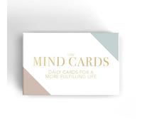 LSW London Mind Cards | 45 Cards for Daily Rituals, Gratitude & Journaling for Men and Women | Simple Steps to Positive Habits, Self Care for Busy Lives & Careers